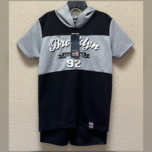 Phat Farm Boy Shirt and Short Outfit Set-Size 6